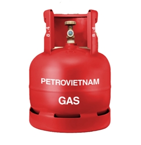 Gas Petro Vietnam 6kg van ngang màu đỏ – Chính hãng PV Gas