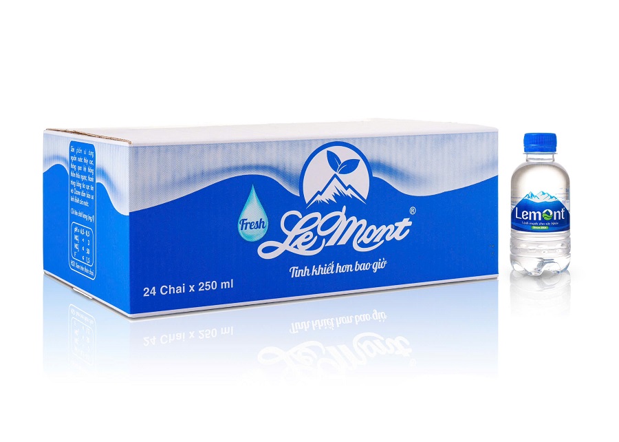 Nước Lemont 250ml – lựa chọn tối ưu cho bàn hội nghị và không gian tiếp khách chuyên nghiệp