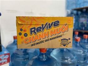 Nước Revive cho tài xế công nghệ và nhân viên giao hàng mùa nắng nóng
