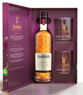 Hộp quà tết 2025 Glenfiddich 15 Year Old