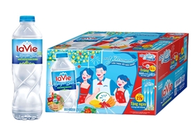Nước khoáng LaVie 500ml Nguyên bản