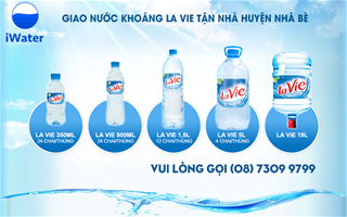 Đại lý nước khoáng LaVie Huyện Nhà Bè, điện thoại (028) 7309 9799