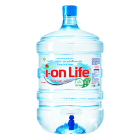 nuoc kiem ion life 19 lit voi