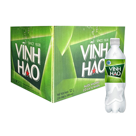 Nước khoáng Vĩnh Hảo có gas 500ml