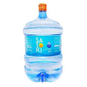 Nước hoàn lưu khoáng Satori 19L (Vòi)